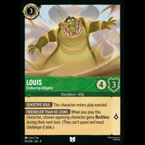 Lorcana Louis - Endearing Alligator - Reign of Jafar 8#95