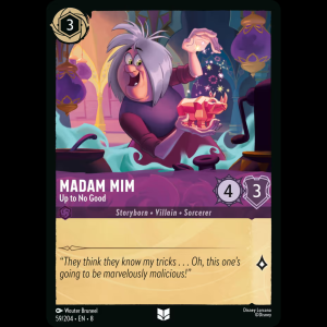 Lorcana Madam Mim - Up to No Good - Reign of Jafar 8#59