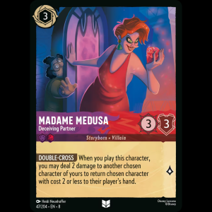 Lorcana Madame Medusa - Deceiving Partner - Reign of Jafar 8#47