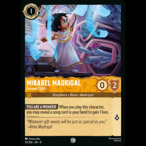 Lorcana Mirabel Madrigal - Curious Child - Reign of Jafar 8#10