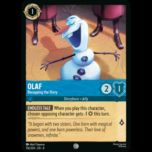 Lorcana Olaf - Recapping the Story - Reign of Jafar 8#156