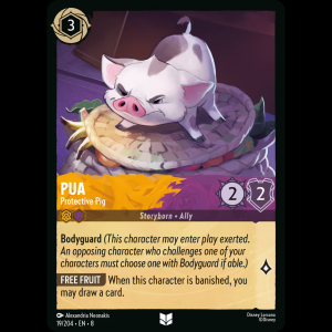 Lorcana Pua - Protective Pig - Reign of Jafar 8#19