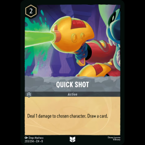 Lorcana Quick Shot - Reign of Jafar - FOIL 8#203