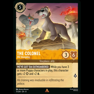 Lorcana The Colonel - Old Sheepdog - Reign of Jafar 8#17