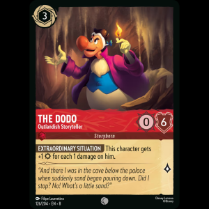 Lorcana The Dodo - Outlandish Storyteller - Reign of Jafar 8#126