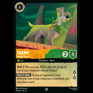 Lorcana Tramp - Dapper Rascal - Reign of Jafar 8#22