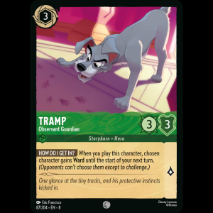 Lorcana Tramp - Observant Guardian - Reign of Jafar 8#87
