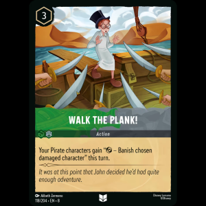 Lorcana Walk the Plank! - Reign of Jafar 8#118