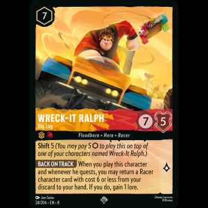 Lorcana Wreck-It Ralph - Big Lug - Reign of Jafar 8#24