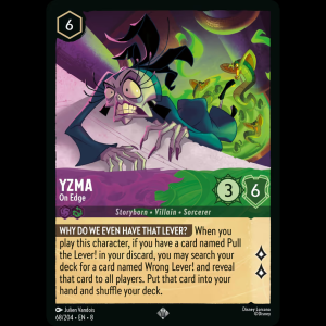 Lorcana Yzma - On Edge - Reign of Jafar 8#68