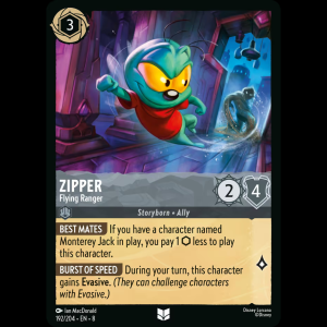 Lorcana Zipper - Flying Ranger - Reign of Jafar 8#192