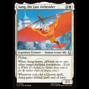 MTG Aang, the Last Airbender Avatar: The Last Airbender tla#4