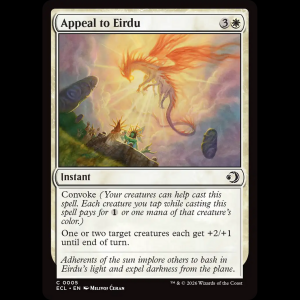 MTG Appeal to Eirdu Lorwyn Eclipsed ecl#5