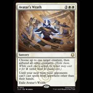MTG Avatar's Wrath Avatar: The Last Airbender tla#12