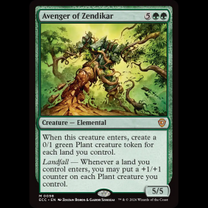 MTG Avenger of Zendikar Lorwyn Eclipsed Commander ecc#98