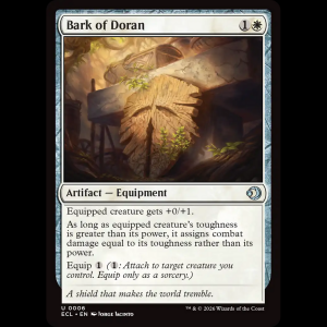 MTG Bark of Doran Lorwyn Eclipsed ecl#6