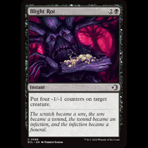 MTG Blight Rot Lorwyn Eclipsed ecl#89