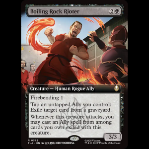 MTG Boiling Rock Rioter Avatar: The Last Airbender tla#372