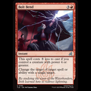 MTG Bolt Bend Avatar: The Last Airbender Eternal tle#163