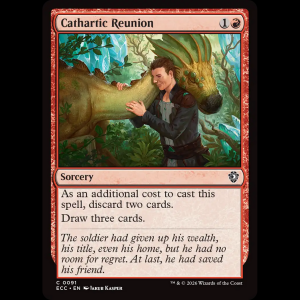 MTG Cathartic Reunion Lorwyn Eclipsed Commander ecc#91