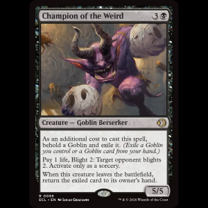 MTG Champion of the Weird Lorwyn Eclipsed ecl#95