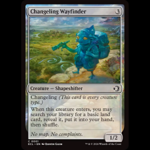 MTG Changeling Wayfinder Lorwyn Eclipsed ecl#1