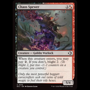 MTG Chaos Spewer Lorwyn Eclipsed ecl#210