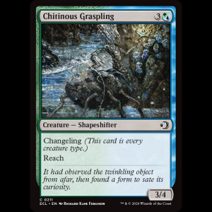 MTG Chitinous Graspling Lorwyn Eclipsed ecl#211