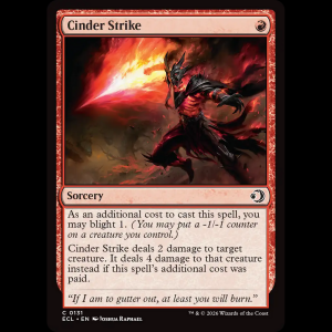 MTG Cinder Strike Lorwyn Eclipsed ecl#131