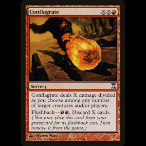 MTG Conflagrate Time Spiral tsp#151