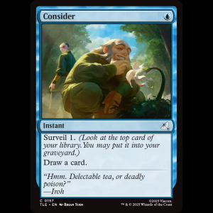 MTG Consider Avatar: The Last Airbender Eternal tle#157