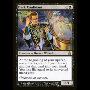 MTG Confidente oscuro (Dark Confidant) Ravnica: City of Guilds rav#81