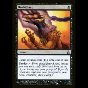 MTG Ráfaga oscura (Darkblast) Ravnica: City of Guilds rav#82
