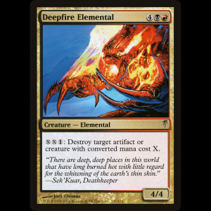 MTG Deepfire Elemental Coldsnap csp#127