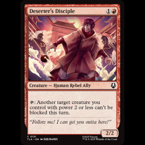 MTG Deserter's Disciple Avatar: The Last Airbender tla#131