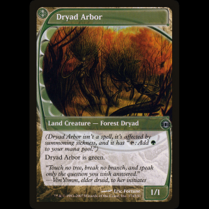 MTG Dryad Arbor Future Sight fut#174