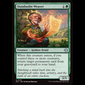 MTG Dundoolin Weaver Lorwyn Eclipsed ecl#175