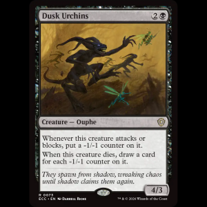 MTG Dusk Urchins Lorwyn Eclipsed Commander ecc#73