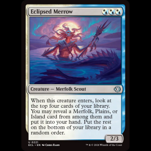 MTG Eclipsed Merrow Lorwyn Eclipsed ecl#221