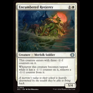 MTG Encumbered Reejerey Lorwyn Eclipsed ecl#14
