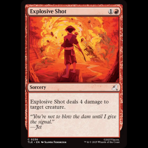 MTG Explosive Shot Avatar: The Last Airbender Eternal tle#236