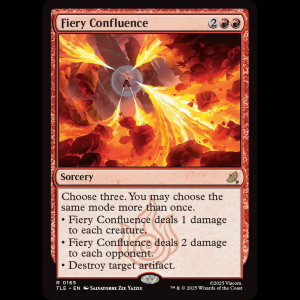 MTG Fiery Confluence Avatar: The Last Airbender Eternal tle#165