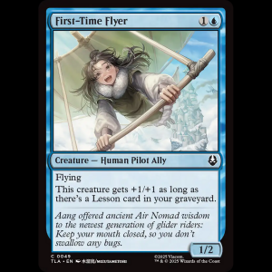 MTG First-Time Flyer Avatar: The Last Airbender tla#49