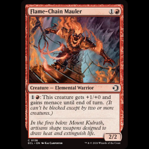 MTG Flame-Chain Mauler Lorwyn Eclipsed ecl#138