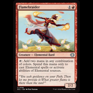 MTG Flamebraider Lorwyn Eclipsed ecl#139