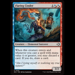 MTG Flaring Cinder Lorwyn Eclipsed ecl#225