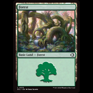 MTG Forest Lorwyn Eclipsed ecl#273