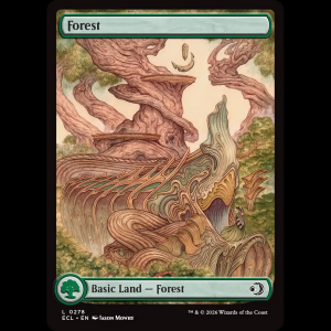 MTG Forest Lorwyn Eclipsed ecl#278