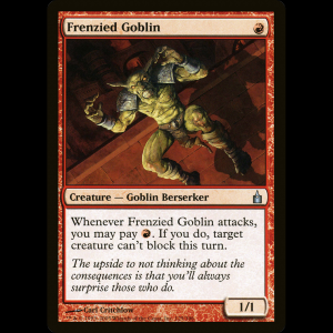 MTG Trasgo frenético (Frenzied Goblin) Ravnica: City of Guilds rav#125
