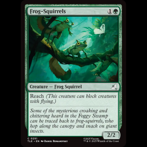 MTG Frog-Squirrels Avatar: The Last Airbender Eternal tle#251